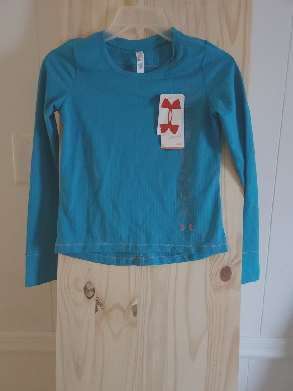 Under Armour Girls' Long Sleeve Tee - Teal